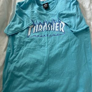 Thrasher Blue Tee Size L